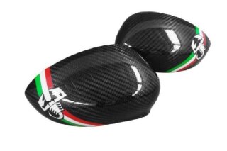 Abarth 500 595 Punto Spiegelkappen ITALY SCORPION Carbon