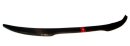 Abarth 500 Frontspoiler Streifen rot Carbon