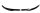 Abarth 500 Frontspoiler ABARTH LOGO TRICOLORE Carbon
