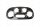 Abarth 500 595 Heizung Klima Manuell Cover Carbon