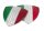 Abarth Alfa Romeo Emblem Carbon Tricolore Schild