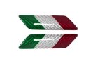 Tricolore Emblem Carbon
