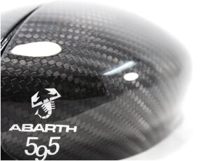 Abarth 500 595 Scorpione Spiegelkappen Carbon