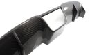 Abarth 500 595 Koshi Zentraler Auspuff-Diffusor Carbon