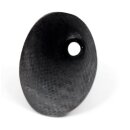 Abarth 500 Koshi Antennenfu&szlig; Cover schwarz Carbon