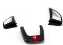 Abarth 500 Koshi Lenkrad Cover Scorpione Carbon