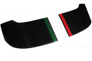 Abarth 500 595 Koshi Heckspoiler Tricolore Carbon