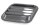 Abarth 500 595 Motorhaube Lufteinlass NACA Carbon