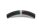 Abarth 500 Lenkrad Cover oben Tricolore Carbon
