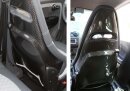 Abarth 500 595 Sabelt Sitzschalen Cover Carbon