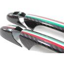 Abarth 500 595 Koshi Türgriffcover Tricolore Carbon