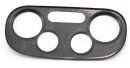 Abarth 500 595 Heizung Klimaautomatik Cover Carbon