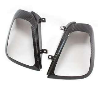 Abarth 500 Rücklichtcover Carbon