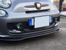 Abarth 500 Kühlergrill Nebelscheinwerfer Cover Carbon