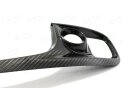 Abarth 500 Kühlergrill Nebelscheinwerfer Cover Carbon