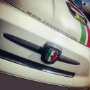 Abarth 500 595 Emblem vorne Carbon