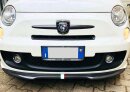 Abarth 500 595 Emblem Cover vorne Tricolore Carbon