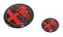 Alfa Romeo Giulietta Mito Emblem Cover 3er Set schwarz...