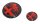 Alfa Romeo Giulietta Mito Emblem Cover 3er Set schwarz rot Carbon