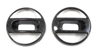 Abarth 595 Klimaautomatik Display Cover Carbon