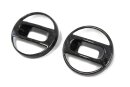 Abarth 595 Klimaautomatik Display Cover Carbon