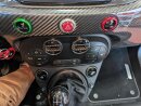 Abarth 595 Klimaautomatik Display Cover Carbon