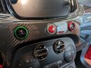 Abarth 595 Klimaautomatik Display Cover Carbon