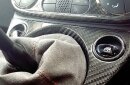 Abarth 595 Fensterheber Schalter Cover Carbon