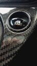 Abarth 595 Fensterheber Schalter Cover Carbon