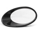 Abarth 500 Scheinwerfer Umrandung Cover Carbon