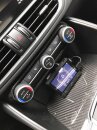 Alfa Romeo Giulia AC-Klimabedienteil Rahmen Carbon