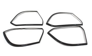 Alfa Romeo Giulia Lautsprecherrahmen Cover schwarz Carbon