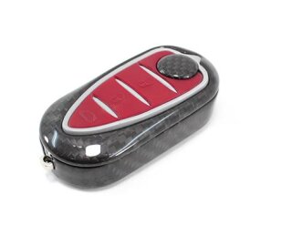 Alfa Romeo 4C Giulietta Mito Schlüsselcover schwarz Carbon