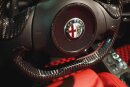 Alfa Romeo 4C Airbag-Ring Rahmen Carbon