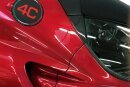 Alfa Romeo 4C Türdreieck B-Säule Carbon