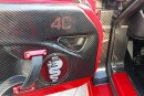 Alfa Romeo 4C Türgriffcover innen schwarz Carbon
