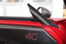 Alfa Romeo 4C Spiegeldreieck innen schwarz Carbon