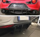 Alfa Romeo 4C Diffusor Flaps Carbon matt