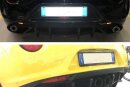 Alfa Romeo 4C Diffusor Flaps Carbon matt