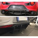 Alfa Romeo 4C Koshi Diffusor Flaps Carbon matt