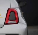 Abarth 595 Rücklicht zentral Cover Carbon