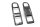 VW Golf 6 Koshi Fensterschalter Cover Carbon