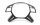 Mercedes C- E- Klasse Lenkrad Cover Carbon