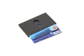 Visitenkartenhalter Kreditkartenhalter Carbon Matt