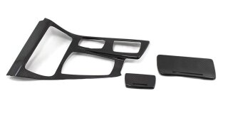 BMW 5er Serie Mittelkonsole Cover Carbon