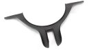 BMW 3er X5 Serie Lenkradcover unten Carbon