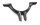 BMW 3er X5 Serie Lenkrad Cover unten Carbon