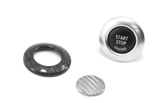 BMW 1er Serie Start/Stop Knopf Carbon