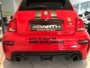 Abarth 500 595 Heckklappe Griff Cover Skorpion Logo Carbon