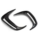 Abarth 500 Heckstoßstange Luftauslässe Carbon